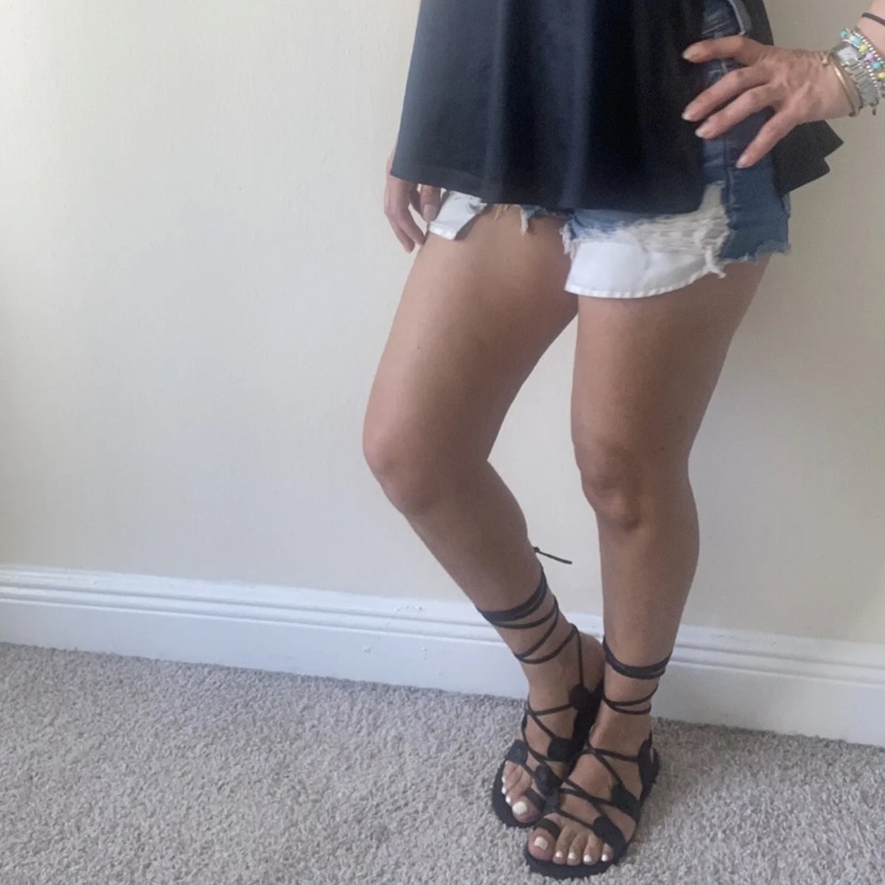 Handmade 100% real leather Gladiator Sandals Made in Greece 🦋🦋 - Picture 10 of 16
